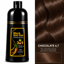 Shampoo Black Hair Dye 3 em 1