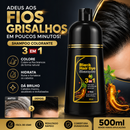 Shampoo Black Hair Dye 3 em 1
