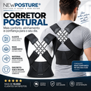 Cinta e Corretor Postural NewPosture® | Mais Conforto e Postura no Dia a Dia