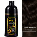 Shampoo Black Hair Dye 3 em 1