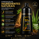 Shampoo Black Hair Dye 3 em 1