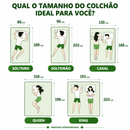 Colchão Pillow Top Látex Ortopédico